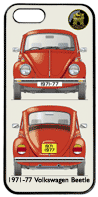VW Beetle 1971-77 Phone Cover Vertical